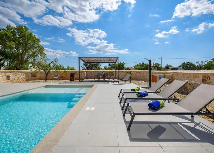 빌라 Beautiful 115 With Pool In Visnjan *